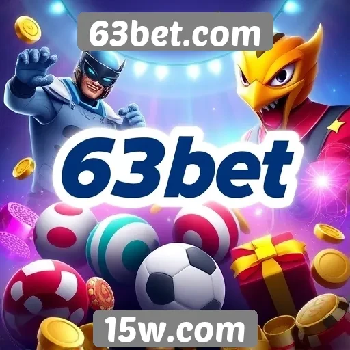 Variedade de jogos disponíveis na plataforma 63bet